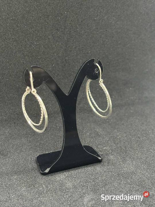 Srebrne Kolczyki pr 925 267g Elbląg