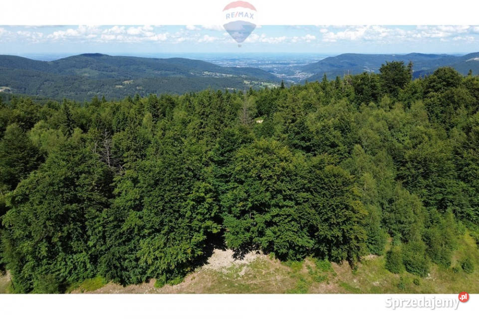 Działka na szczycie Magurki Wilkowickiej Wilkowice sprzedam