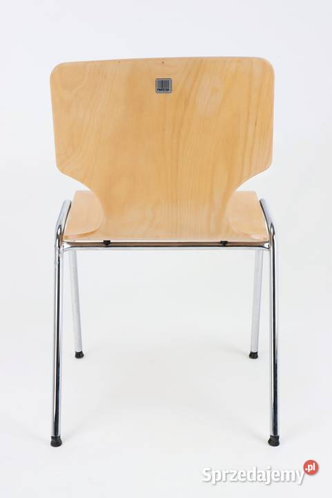 Krzesło drewniane do poczekalni Leszno