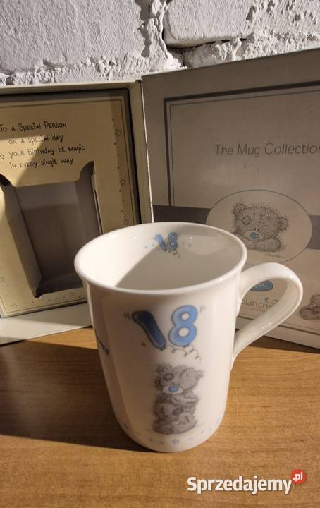 ME TO YOU Kubek prezentowy na 18 urodziny sprzedam