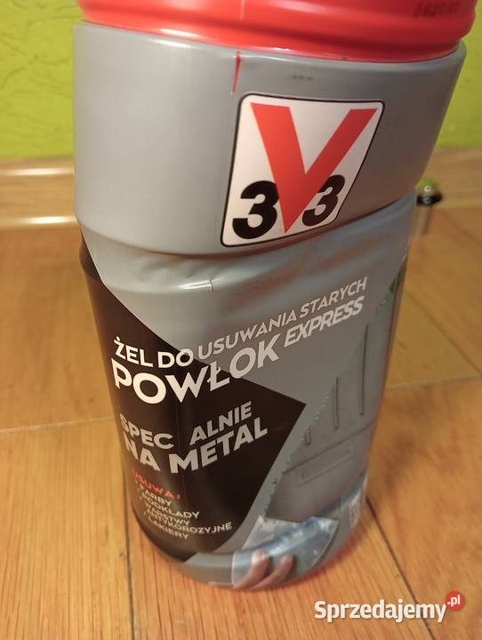 V33 żel do usuwania starych powłok lakierniczych Biadki