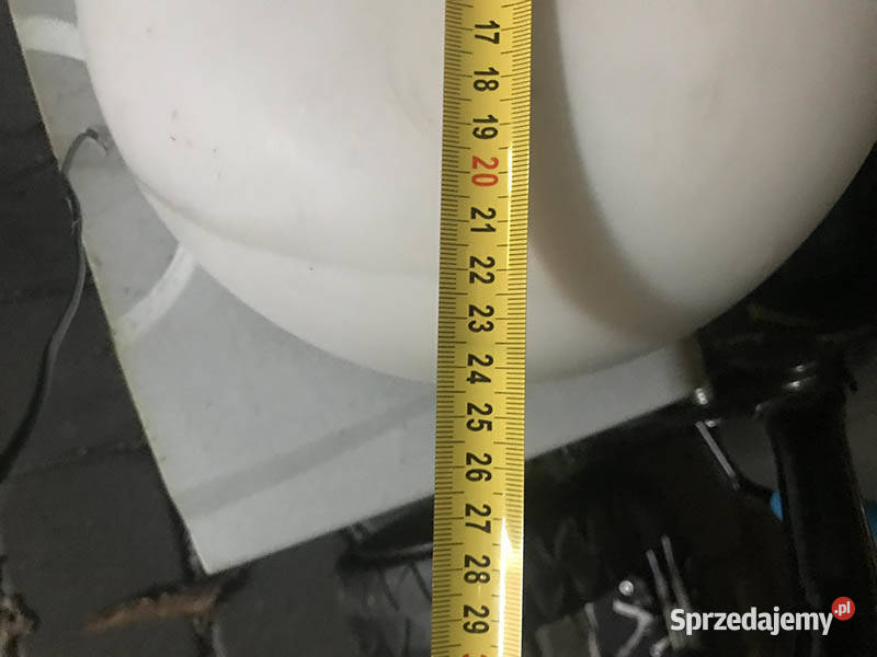 Lampa plafon grzybek okrągły satynowy 245 PRL