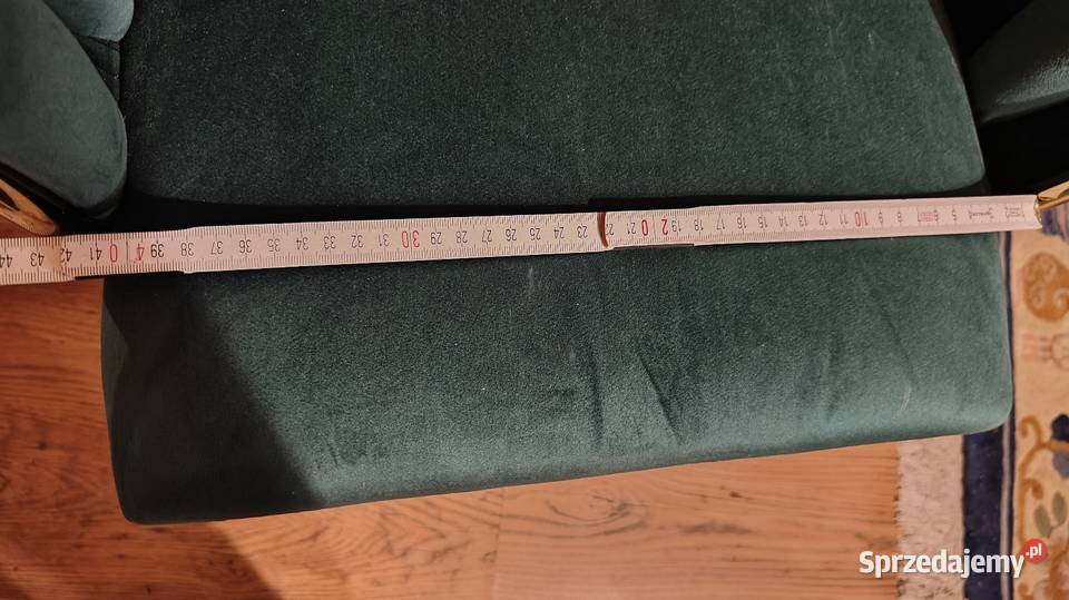 Joker zielony złoty welur Iłowa sprzedam