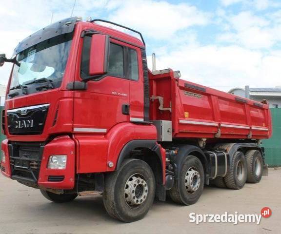 Wywrotka 8x4 bordmatic Eur 6 Man nie mazowieckie