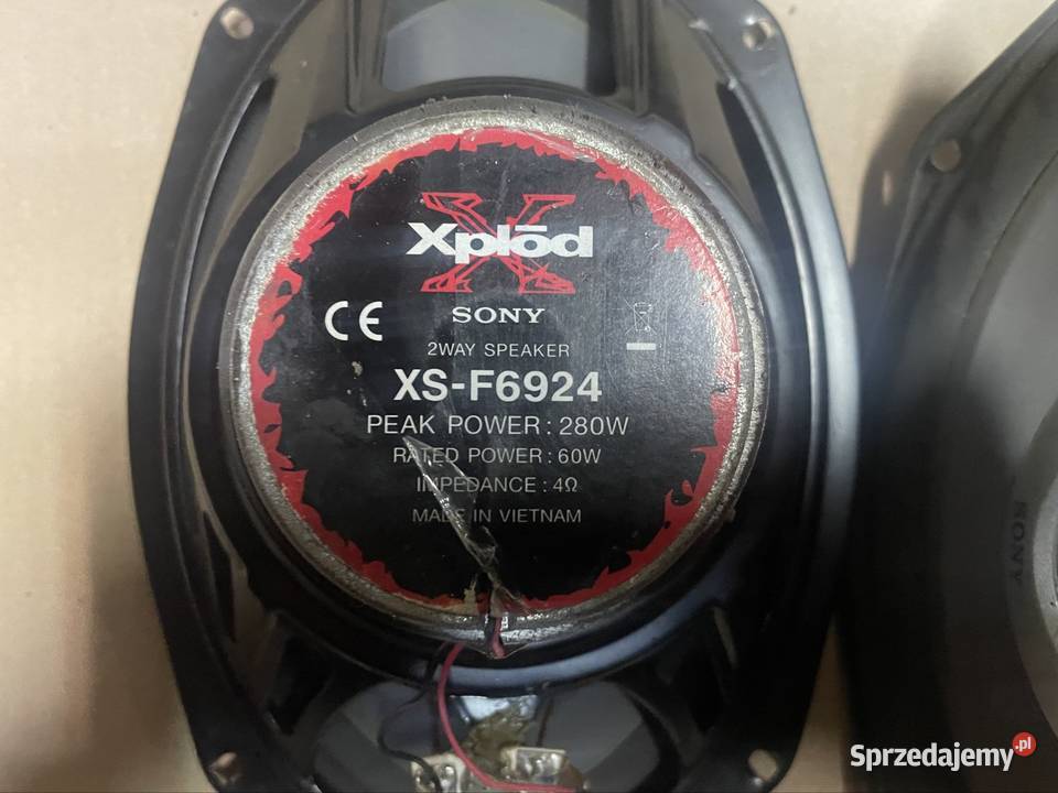 XSF6924 głośnik głośniki 24 Sony explode 60W sprzedam