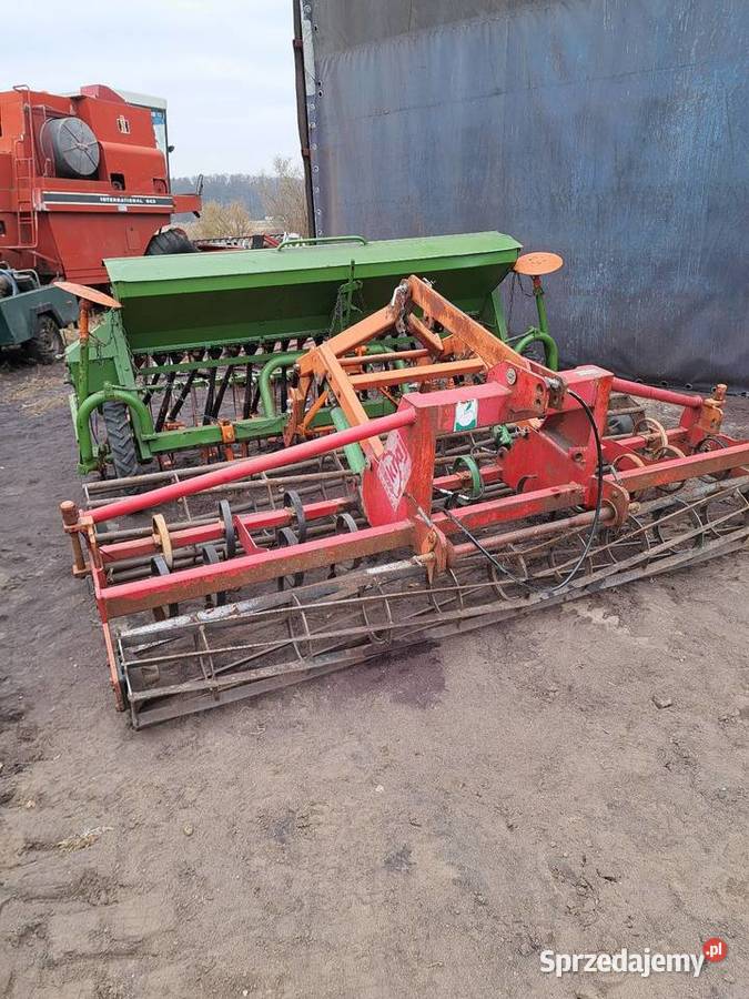Agregat uprawowosiewny zestaw 3m Agregaty łódzkie Niemierzyn sprzedam