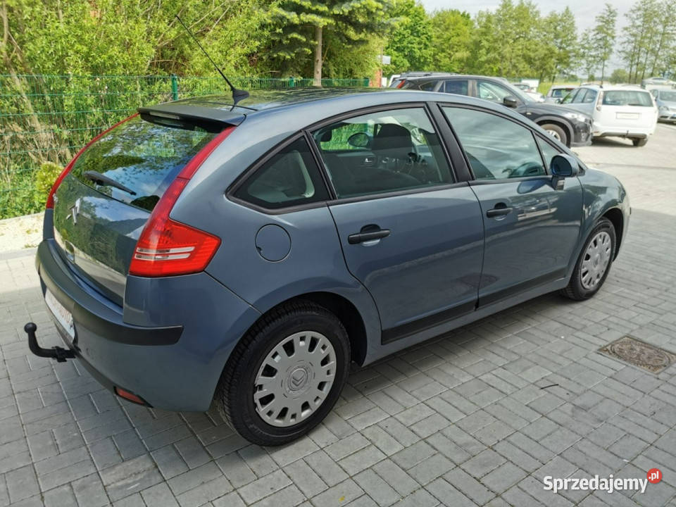 Citroen C4 16 HDI 109 Klima Tempomat Zadbany Gwa immobilizer C4 Strzegom
