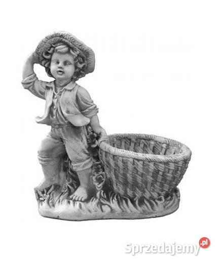 FIGURKA OGRODOWA betonowa rzeźba DZIECI D73 Nysa