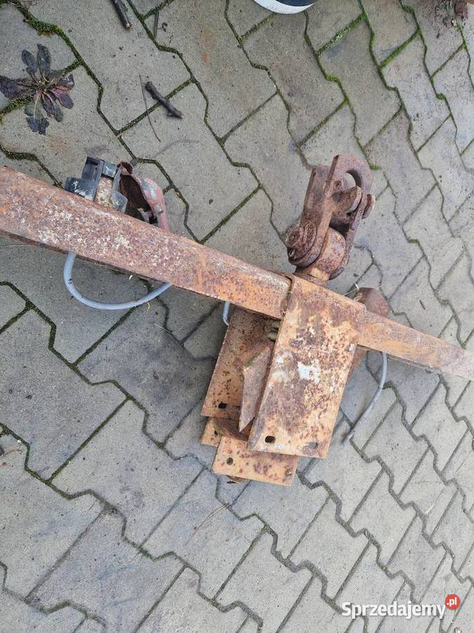 Zaczep tylny do przyczepy D 47 D 46 D 732 D 50 D Przyczepy rolnicze Kalwaria Zebrzydowska