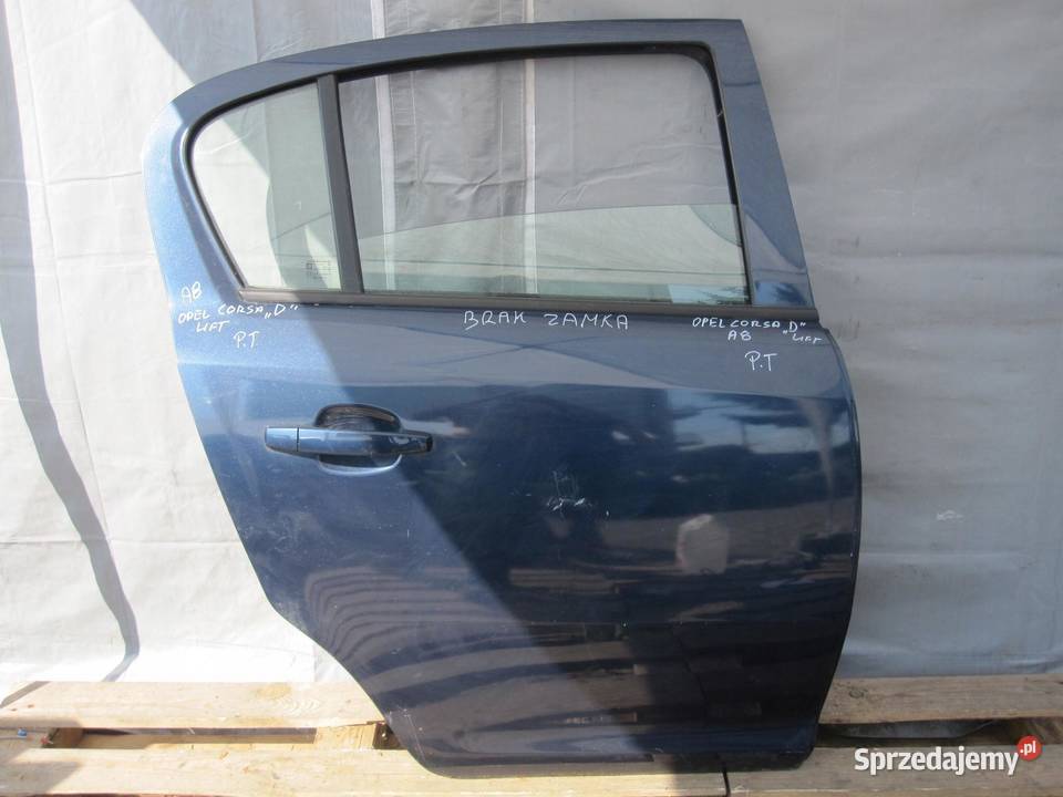 OPEL CORSA D 13r HB 5D drzwi prawe tył