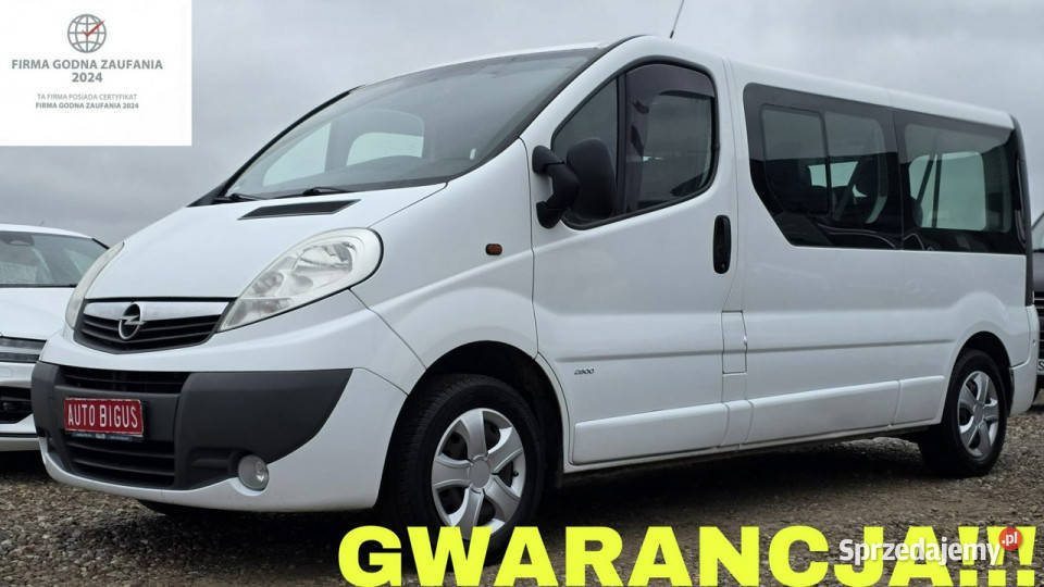 Opel Vivaro 9 Osobowy Long Klima I 20012014 Lębork sprzedam