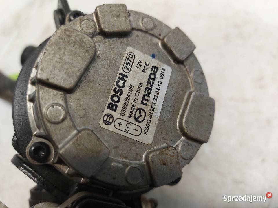 Mazda CX60 2023 pompa wody elektryczna dodatkowa osobowe