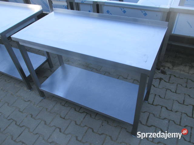 STÓŁ GASTRONOMICZNY Z PÓŁKĄ PRZYŚCIENNY 1206085 Ostrów Wielkopolski sprzedam