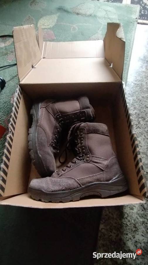 Buty Taktyczne Wojskowe MILTEC Brązowe 40 tkanina Obuwie Lębork