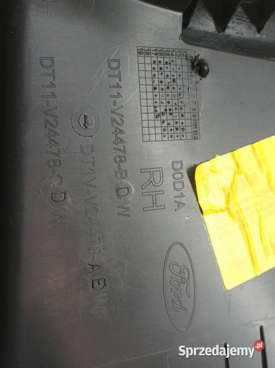 OSŁONA SŁUPKA B LEWA PRAWA KOMPLET MK2 Ford świętokrzyskie