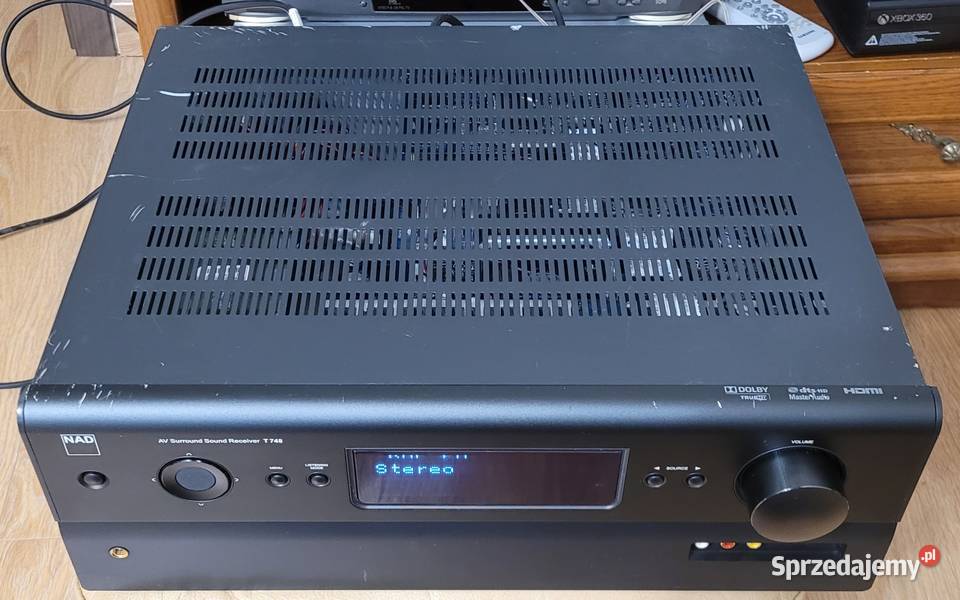 T748 amplituner 71 HDMI pilot Zalesie Golczowskie