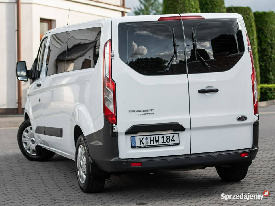 Ford Transit Custom LONG 8 osobowy 20TDCI 130 wielofunkcyjna kierownica Zwoleń