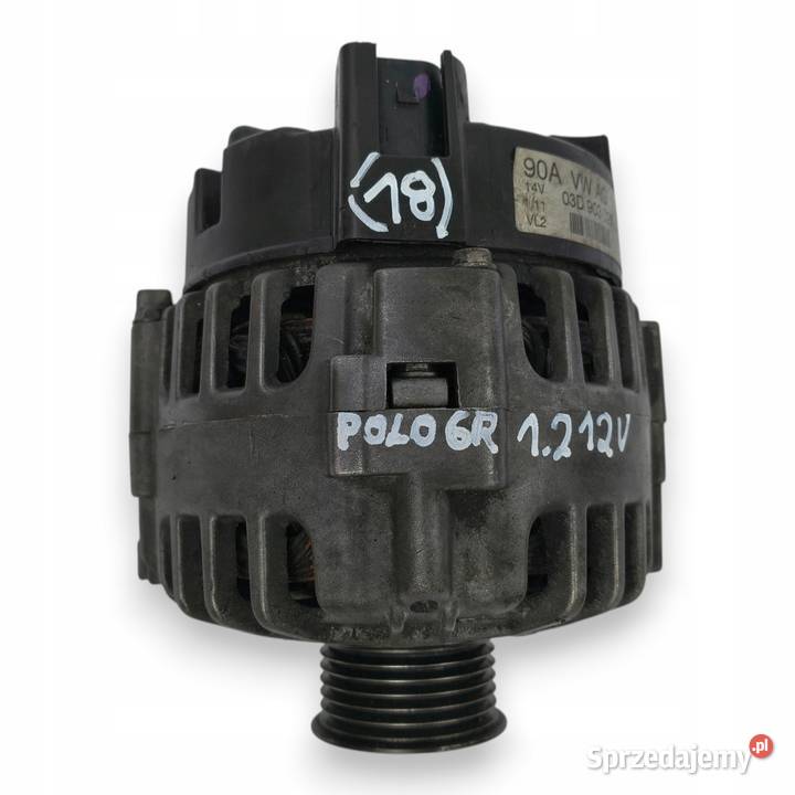 ALTERNATOR VW Polo 6R Fabia II Ibiza 12 90A Chełm