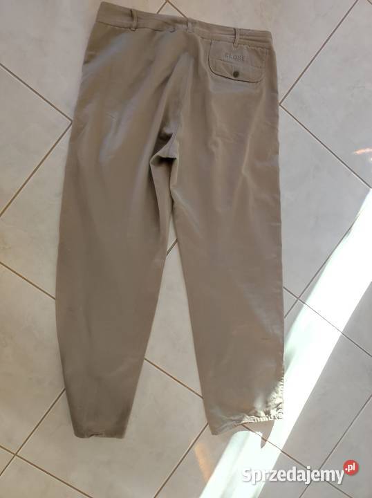unikat włoskie vintage spodnie materiałowe Kielce