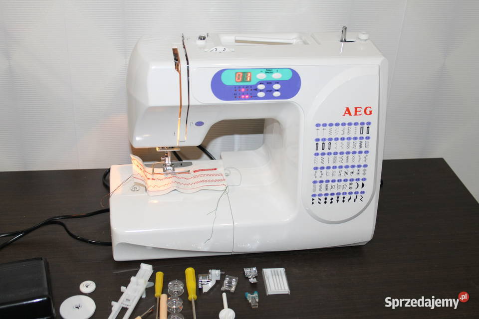 Nowa Maszyna Do Szycia AEG 11678 Komputerowa Maszewo sprzedam