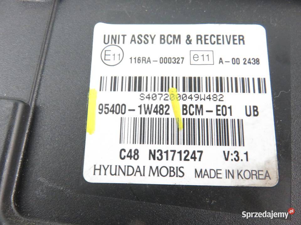 MODUŁ BCM KIA RIO III 954001W482