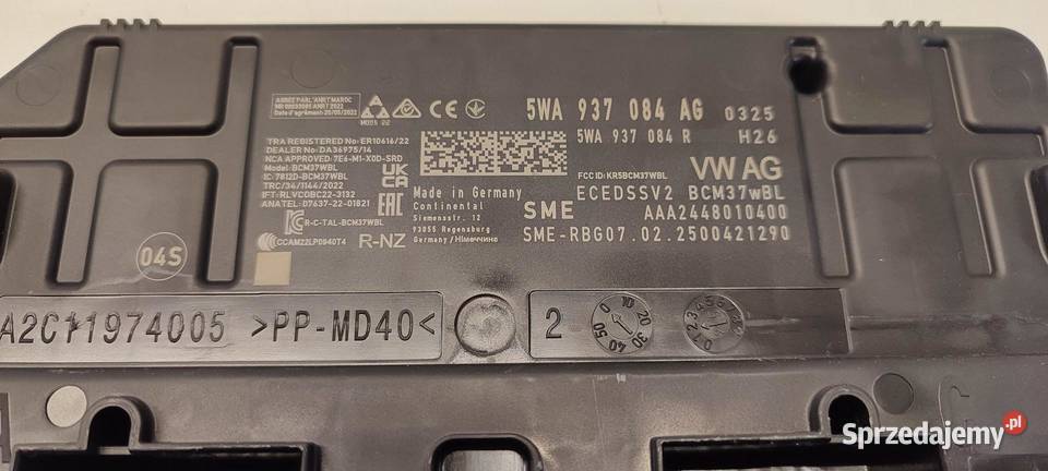 VW TAYRON MODUŁ KOMFORTU 5WA937084AG dolnośląskie