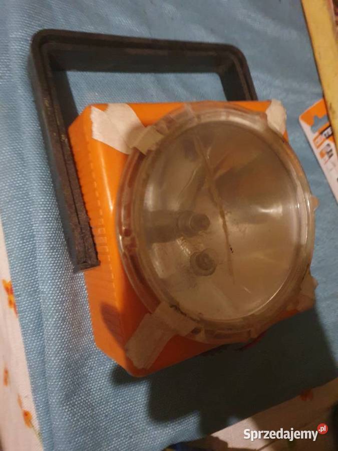 Lampa z rączką retro latarka kempingowa varta mazowieckie Warszawa