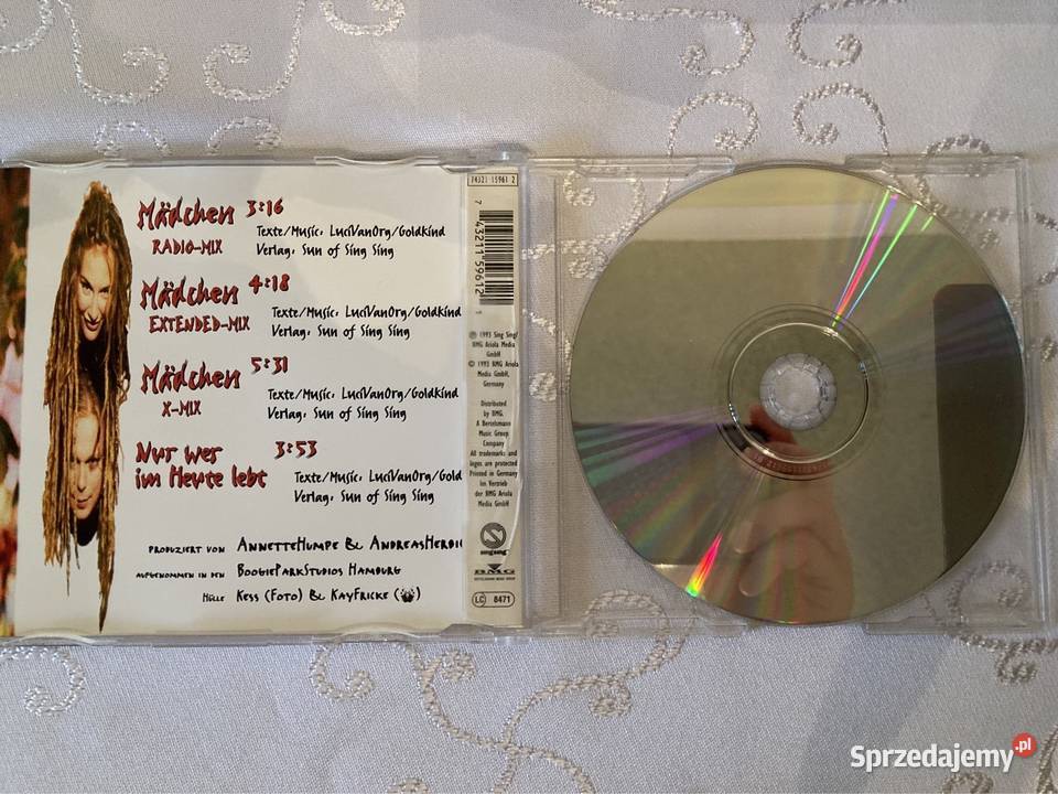Płyta CD Single Lucilectric Madchen Lata 90 śląskie Czerwionka-Leszczyny