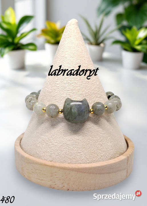 Bransoletka z labradorytu LABRADORYT kulka kot Warszawa sprzedam