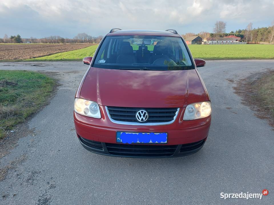 VW TOURAN 19 TDI 105 2005 5 OSOBOWY Zwoleń