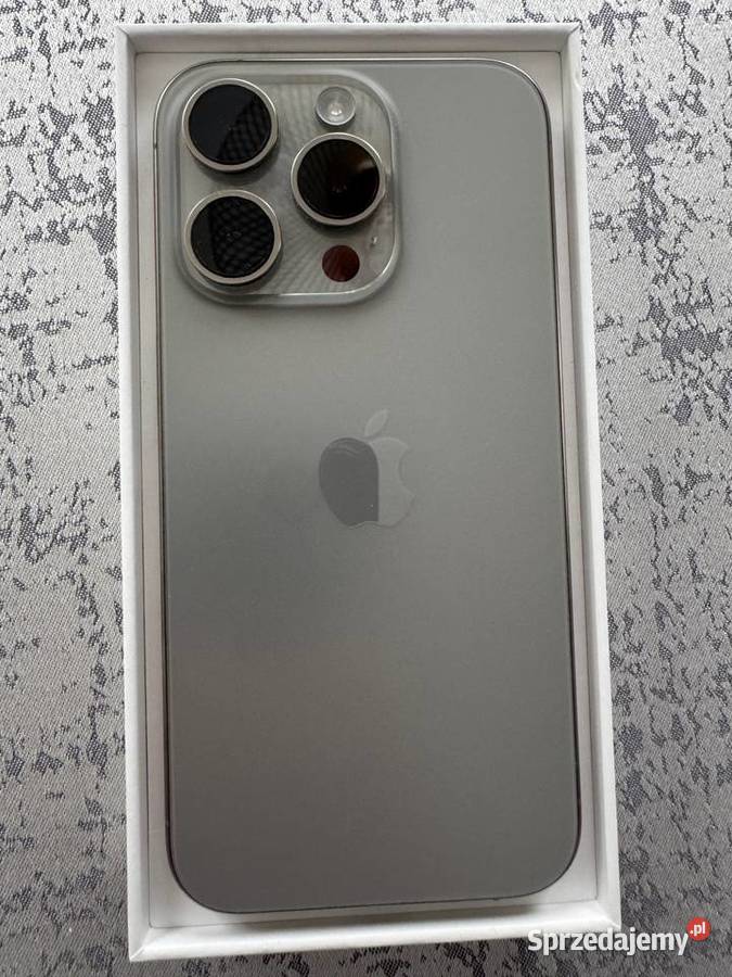 Apple iPhone 15 Pro 128 GB Natural Titanium Apple / iPhone Dąbie