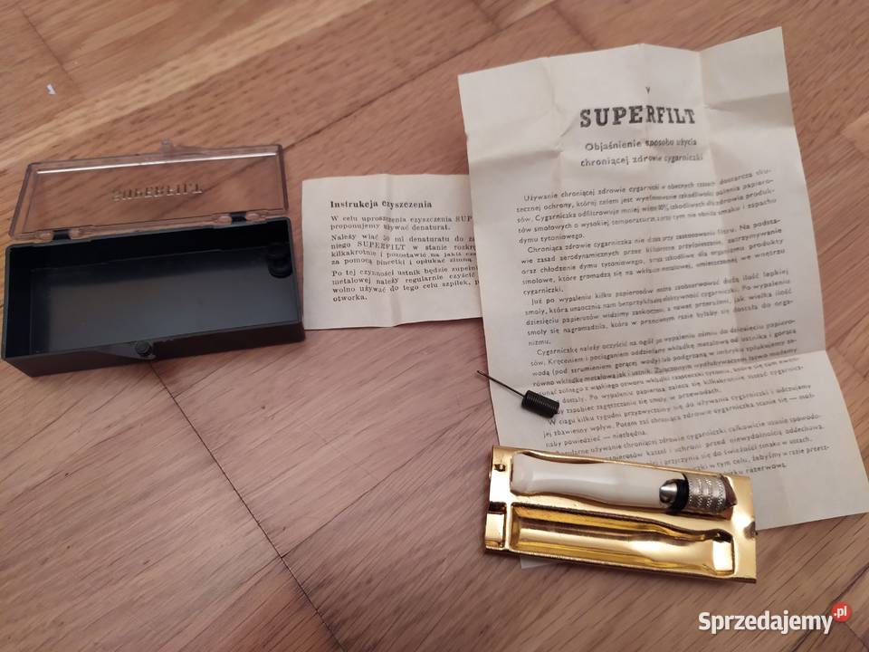 93 FIFKA DO PAPIEROSÓW SUPERFILT KOMPLET PRL Łódź