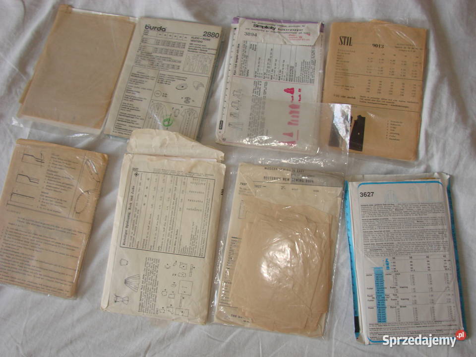 stare wykroje 8 Pruszcz Gdański