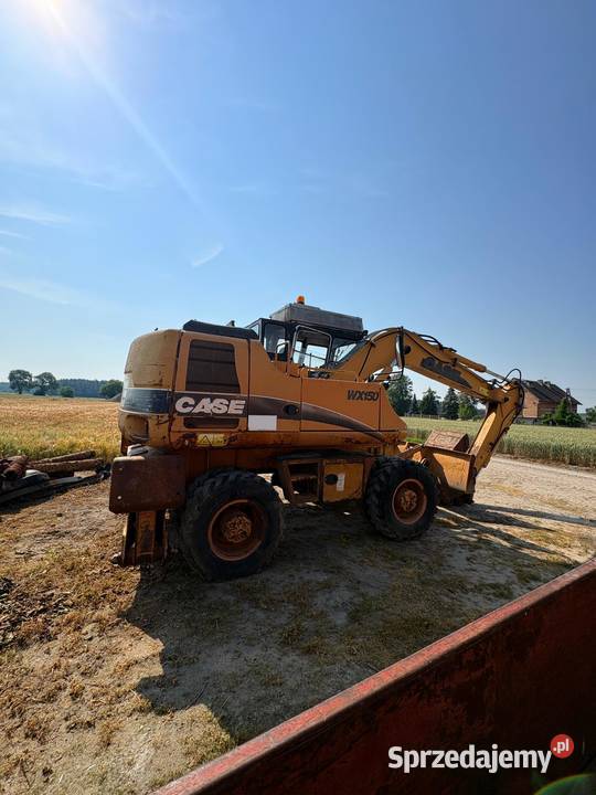 Koparka kołowa Case WX150 Koparki mazowieckie Sokołów Podlaski