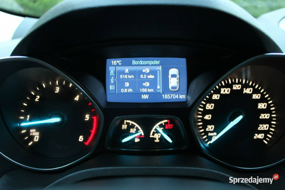 Ford Kuga TDCi 20 163 4x4 165 Ledy Opłacony II diesel dolnośląskie Lubań