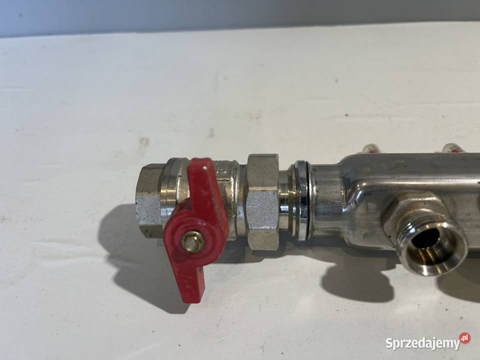 Rozdzielacz podłogówki uponor nierdzewka zawór