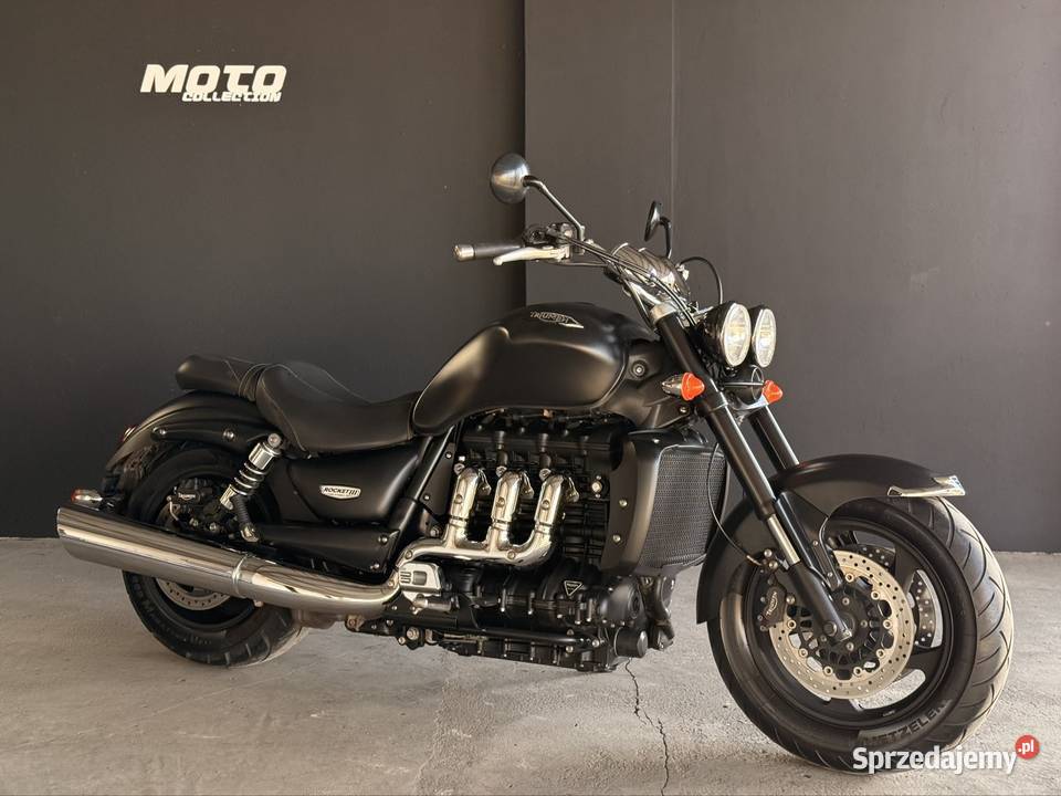 Super TRIUMPH ROCKET III ROADSTER 2300 ABS Matt sprowadzony Września sprzedam