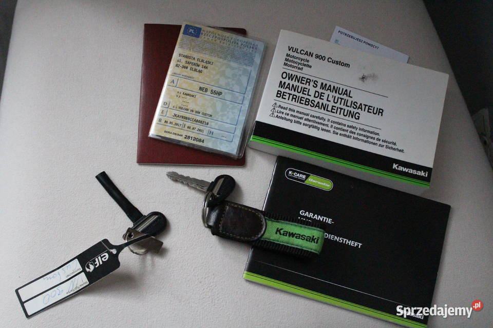 Kawasaki Vulcan 900unikatowy stan Rok produkcji 2017