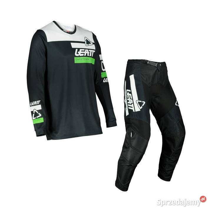 STRÓJ CROSS SPODNIE KOSZULKA WYPRZEDAŻ BLACK Mrągowo