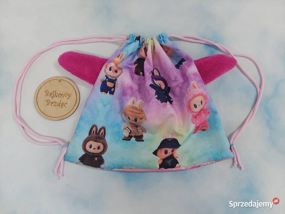 Workoplecak Labubu Hit Wodoodporny uniseks