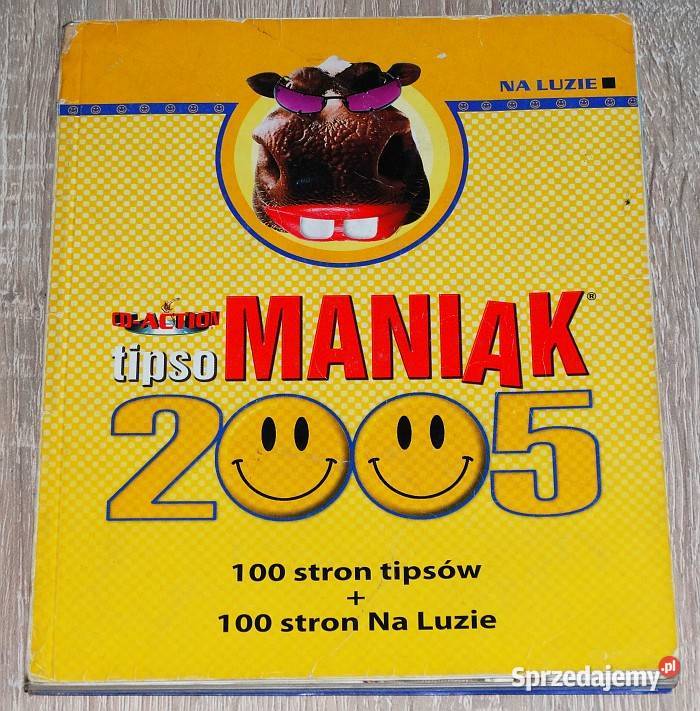 Tipsomaniak 2005 100 stron tipsów z magazynu Czasopisma Gliwice