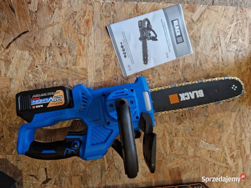AKUMULATOROWA PILARKA PIŁA ŁAŃCUCHOWA DO DREWNA Piły łańcuchowe Głogowa
