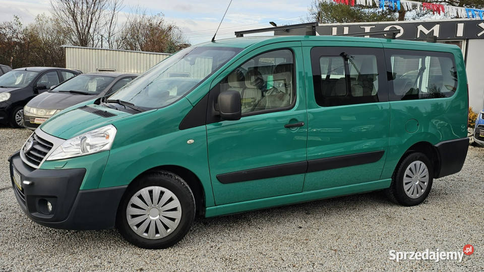 Fiat Scudo LONG 20HDI 120 drzwi rozsuw Samochody osobowe dolnośląskie Świdnica
