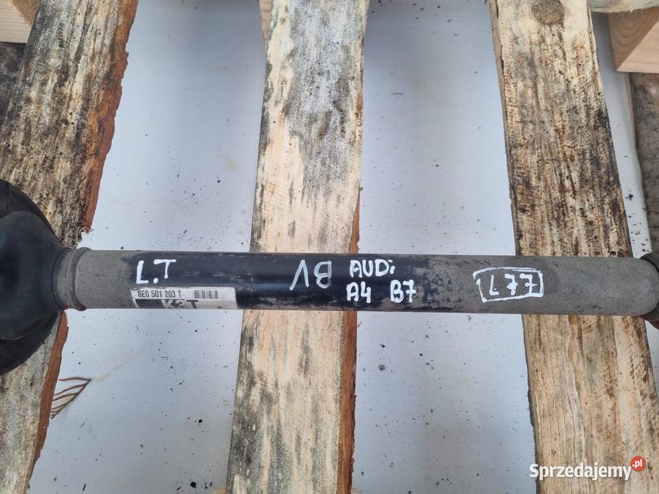 PÓŁOŚ Audi RS4 B7 42 FSI LEWA TYLNA półośka lewy Chełm