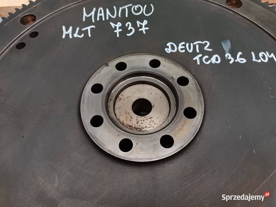 Koło zamachowe Manitou MLT 737 DEUTZ TCD 36 L04 wielkopolskie Wilkowo