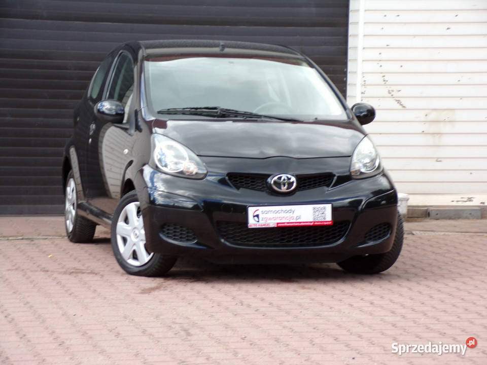 Toyota Aygo Klimatyzacja Gwarancja 10 69 I czarny Mikołów