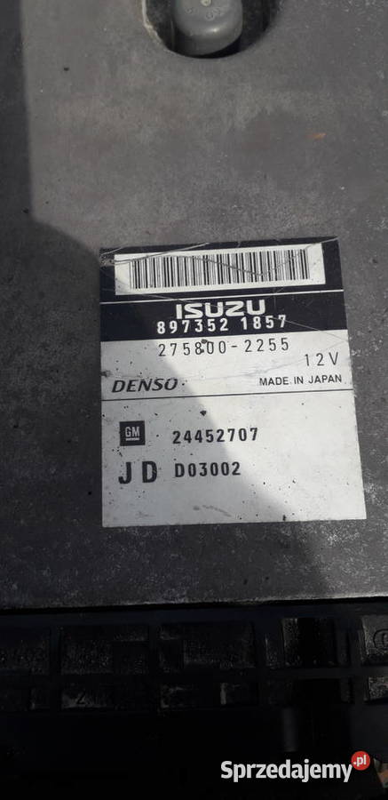 Komputer sterownik silnika Opel Vectra C Signum osobowe Żabno