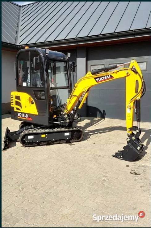 Koparka NEX 1850 YUCHAI YC189 Yanmar 3tnv76 g nie