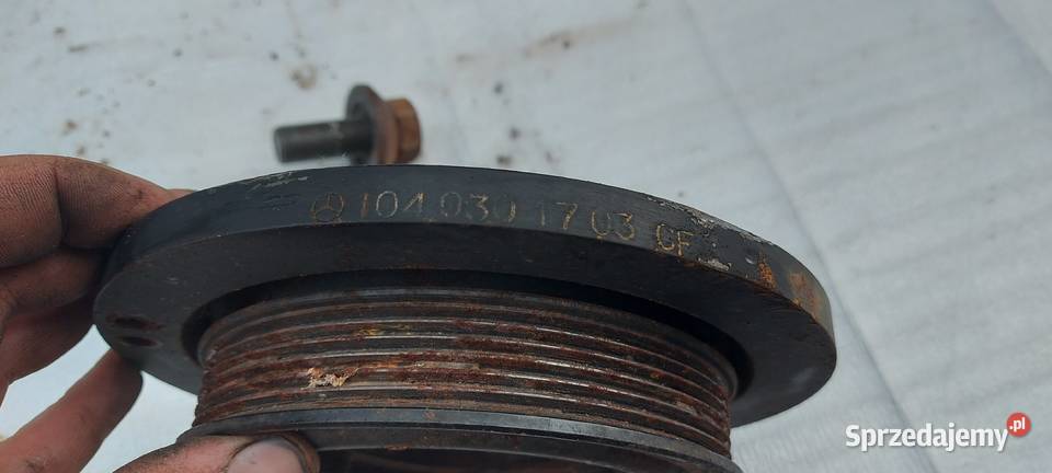 Koło pasowe wału mercedes w210 28 1040301703 Zbąszyń sprzedam