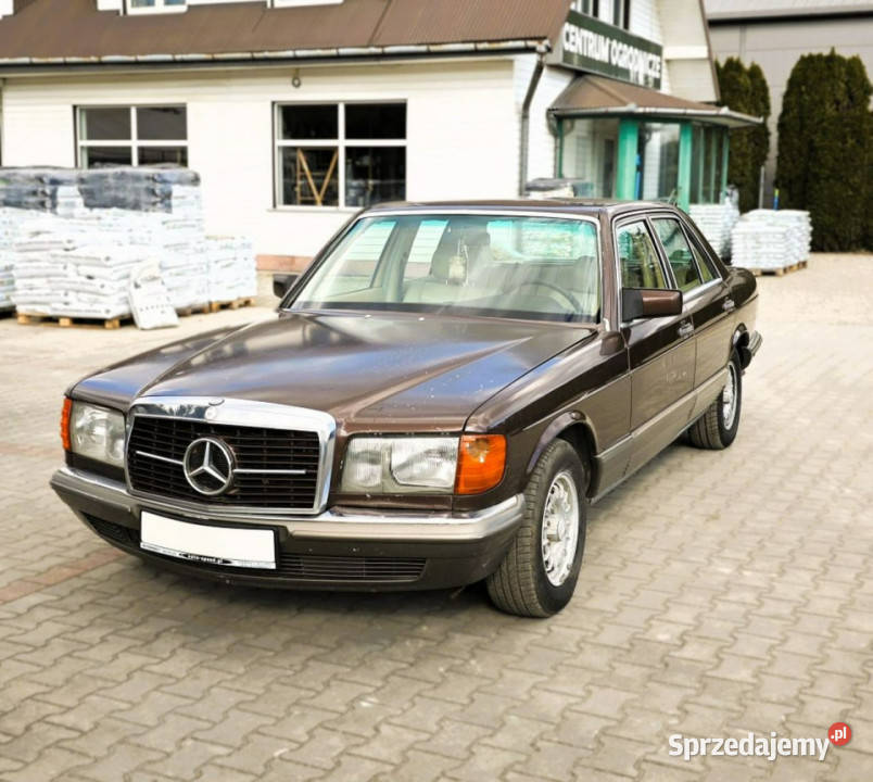 Mercedes S 280 Klima Alu Hak W126 19801993 wspomaganie kierownicy małopolskie Nowy Sącz sprzedam